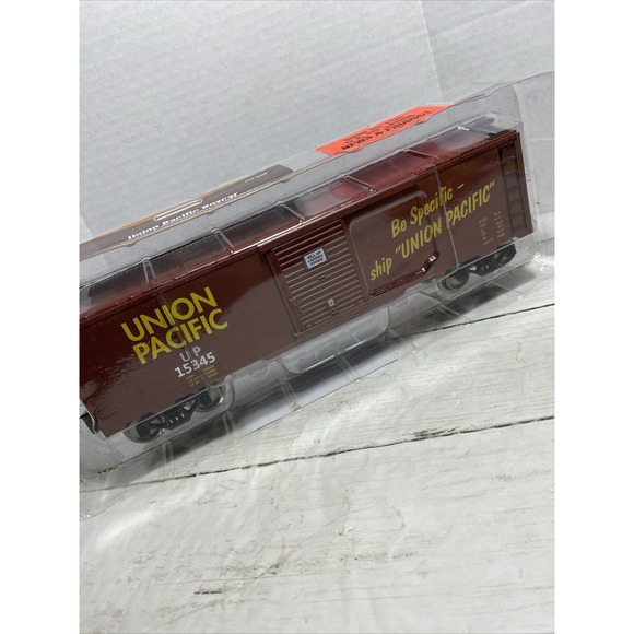Union Pacific Boxcar 0 Gauge Boxcar Menards - Picture 7 of 7